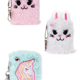 Mini Furry Friends Keychain Journals - Assorted Kids Misc Accessories Great Pretenders
