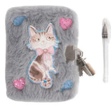 Mini Furry Journal w/ Lock & Pen - Sugar Babies Children's Boutique/Meg's Shoppe