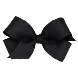 Mini Grosgrain Bow - Black Kids Hair Accessories Wee Ones