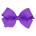 Mini Grosgrain Bow - Delphinium Kids Hair Accessories Wee Ones