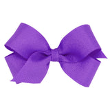Mini Grosgrain Bow - Delphinium Kids Hair Accessories Wee Ones