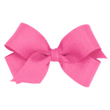 Mini Grosgrain Bow - Hot Pink Kids Hair Accessories Wee Ones