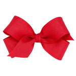 Mini Grosgrain Bow - Red Kids Hair Accessories Wee Ones