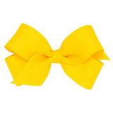 Mini Grosgrain Bow - Yellow Kids Hair Accessories Wee Ones