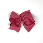 Mini King Grosgrain Bow - Colonial Rose Kids Hair Accessories Wee Ones