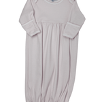Mini Stripes Gathered Gown - Pink Baby Sleepwear Magnolia Baby