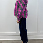 Mitzy Plaid Top - Sugar Babies Children's Boutique/Meg's Shoppe