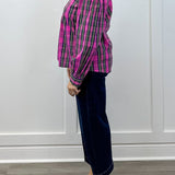 Mitzy Plaid Top - Sugar Babies Children's Boutique/Meg's Shoppe