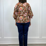 Mocha Meadow Button Top Tops Jodifl