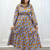 Mocha Meadow Maxi Dress Long Dresses Jodifl