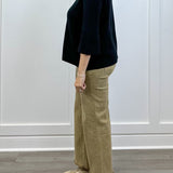 Mock Neck Pull Over Sweater - Black Sweaters FATE