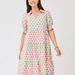 Molly Dress - Floral Fanfare Green Long Dresses Mary Square