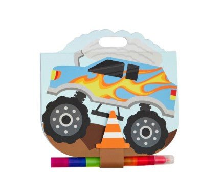 Monster Truck Sketchpad Kids Misc Accessories Mudpie