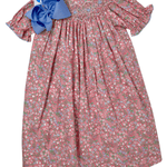 Mulberry Meadow Smocked Bishop Dress Girls Occasion Dresses Three Sisters