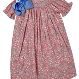 Mulberry Meadow Smocked Bishop Dress Girls Occasion Dresses Three Sisters