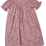 Mulberry Meadow Smocked Bishop Dress Girls Occasion Dresses Three Sisters
