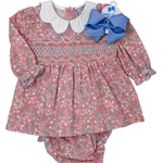 Mulberry Meadow Smocked Bloomer Set Girls Sets Three Sisters