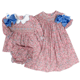 Mulberry Meadow Smocked Bloomer Set Girls Sets Three Sisters