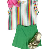 Multi Striped Top Girls Tops + Tees Compagna Fantastica