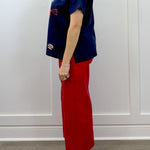 Navy Americana Sparkle Top Tops Mudpie