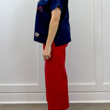 Navy Americana Sparkle Top Tops Mudpie