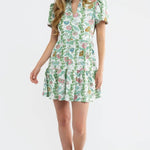 Navy Dress - Handkerchief Bloom Short Dresses Smith & Quinn