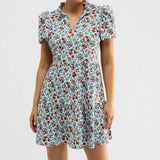 Navy Dress - Italian Porcelain Short Dresses Smith & Quinn