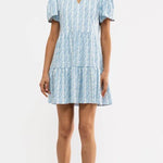 Navy Dress - Marigold Twist Short Dresses Smith & Quinn