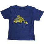 Navy Dumptruck w/ Crayons SS T-Shirt Boys Shirts + Polos Mustard & Ketchup