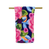 Navy Floral Tea Towel Rachel Brooks Design, LLC