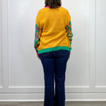 Neon Muse Sweater - Sunray Mix Pants Umgee
