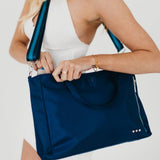 Nina Nylon Organizer Tote Bag - Navy Purses + Totes Pretty Simple
