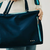 Nina Nylon Organizer Tote Bag - Navy Purses + Totes Pretty Simple