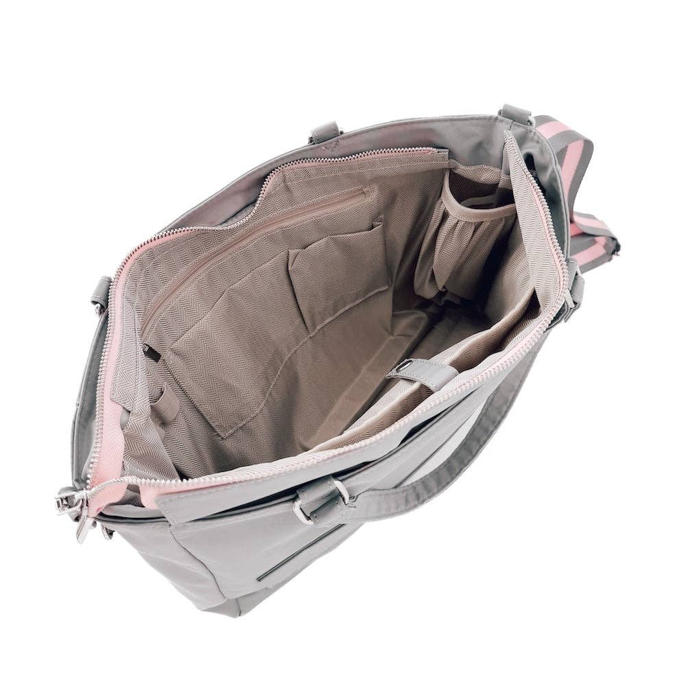 Nina Nylon Organizer Tote Bag - Navy Purses + Totes Pretty Simple