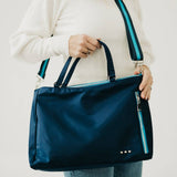 Nina Nylon Organizer Tote Bag - Navy Purses + Totes Pretty Simple