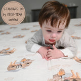 Noah's Ark Baby Swaddle Blanket Baby Accessories LollyBanks