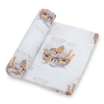 Noah's Ark Baby Swaddle Blanket Baby Accessories LollyBanks