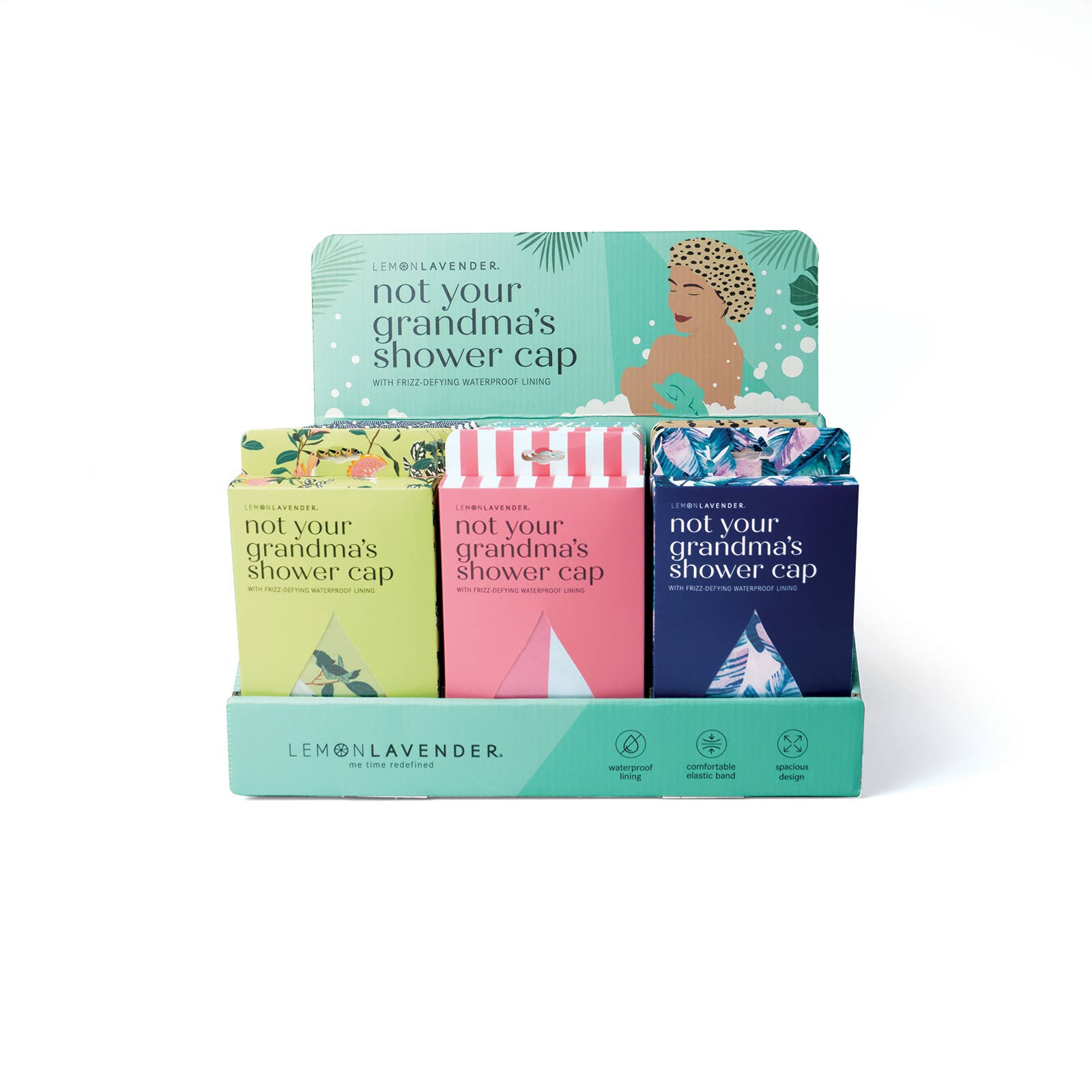 Not Your Grandma's Shower Cap - Assorted - Sugar Babies Children's Boutique/Meg's Shoppe