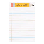 Note To Self Pencil Notepad Paper Goods Callie Danielle