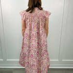 Nova Dress - Pink Cherry Long Dresses Clara the Label