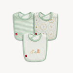 Nursery Magic Cream Modal Bib 3-Pack Baby Accessories Magnetic Me