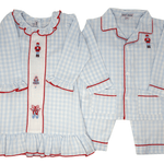 Nutcracker Embroidered Pajamas Kids Pajamas Sweet Dreams