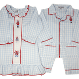 Nutcracker Embroidered Pajamas Kids Pajamas Sweet Dreams