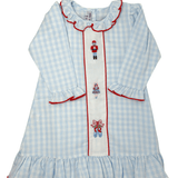 Nutcracker Embroidered Gown Kids Pajamas Sweet Dreams