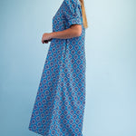Ocean Tile Maxi Dress Long Dresses GiGiO