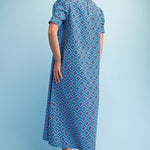 Ocean Tile Maxi Dress Long Dresses GiGiO