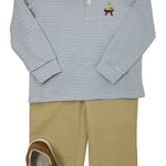Oh Holy Night Boys Porter Polo L/S Shirt Boys Shirts + Polos Cypress Row