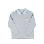Oh Holy Night Boys Porter Polo L/S Shirt Boys Shirts + Polos Cypress Row