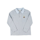Oh Holy Night Boys Porter Polo L/S Shirt Boys Shirts + Polos Cypress Row