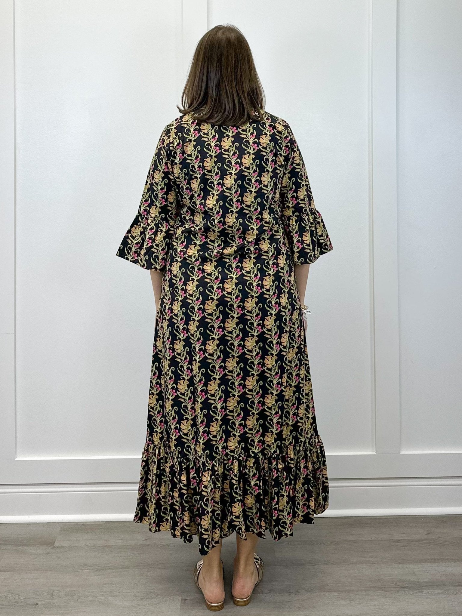 Orchard Dress - Berrywood Scroll - Sugar Babies Children's Boutique/Meg's Shoppe